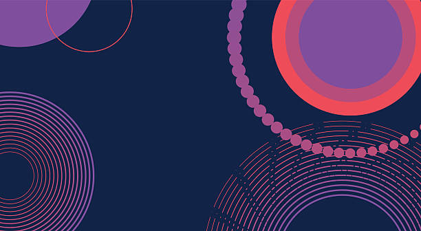 Abstract orange and pink circle background with blank space design. Modern futuristic background . Can be design for landing page, book covers, brochures, flyers, magazines, any brandings, banners, headers, presentations, and wallpaper background