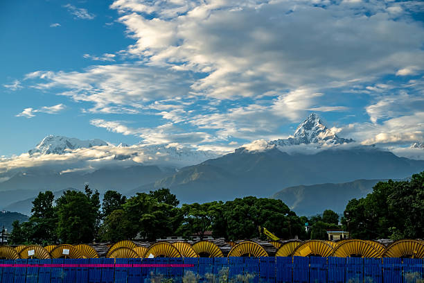 The beautiful natural scenery of Nepal