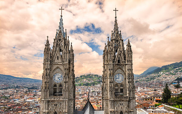 istock Basilica del Voto Nacional, Quito Ecuador 2220405126