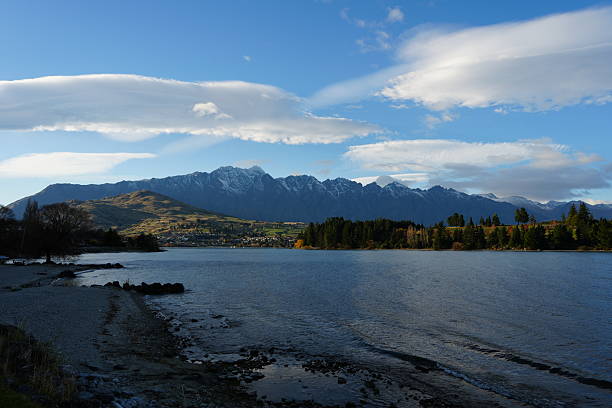 istock beautiful lake mountain and forests 2220406595