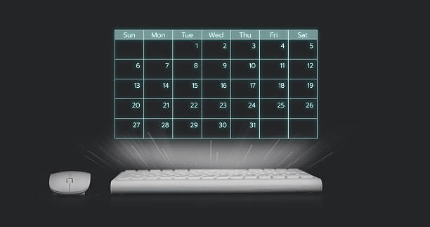 istock Business people use work schedules in business as a technological plan and project for proper planning and knowing the timeline of the work progress. 2220408009
