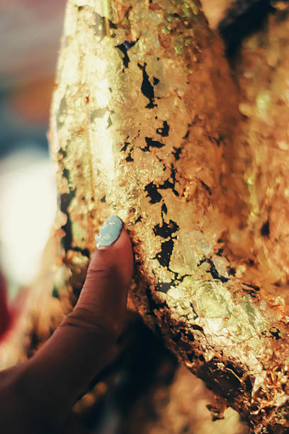 Golden Buddha. Ayutthaya, Thailand.