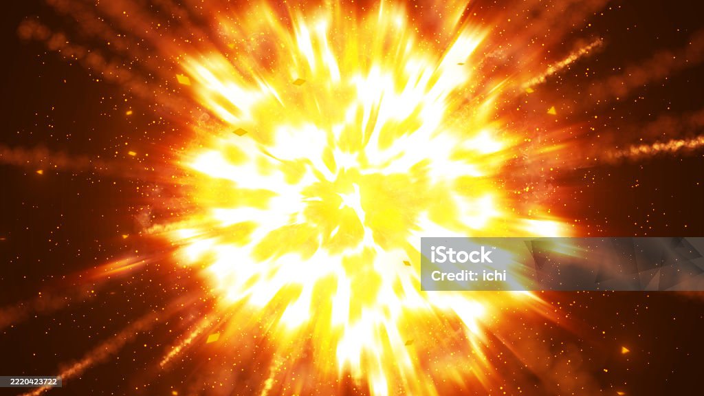 Explosive Impact Effect Attack Animation Stock Illustration - Download ...