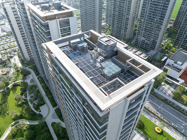 istock solar power site on rooftop if apartment 2220425253