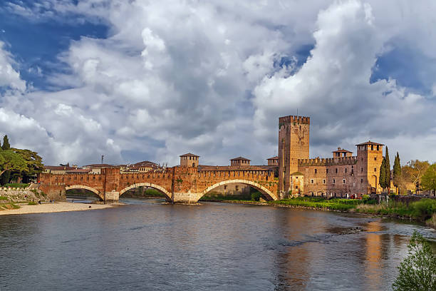 istock Castel Vecchio Bridge, Verona, Italy 2220428683