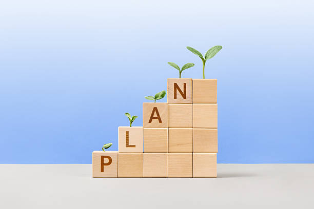 istock Plan of achieving business 2220431140