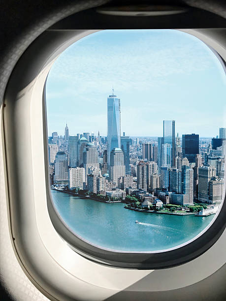 istock New York from airplane window 2220433673