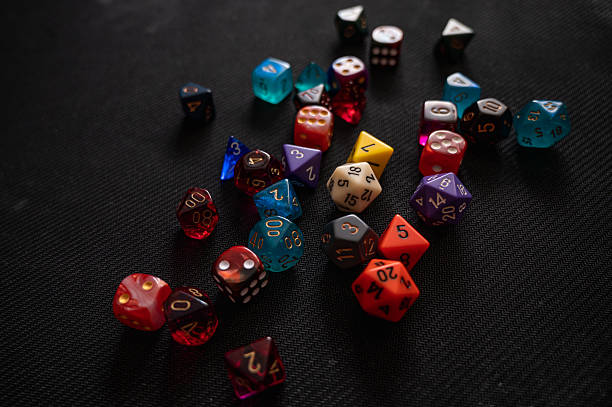 istock Colorful Collection of RPG Gaming Dice 2220435079