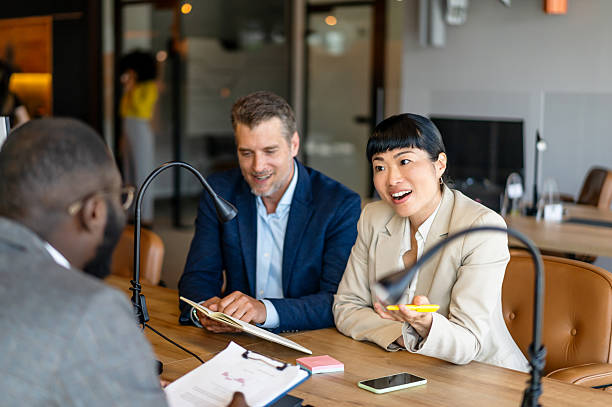 istock Business team discussing during a meeting in the office 2220436123