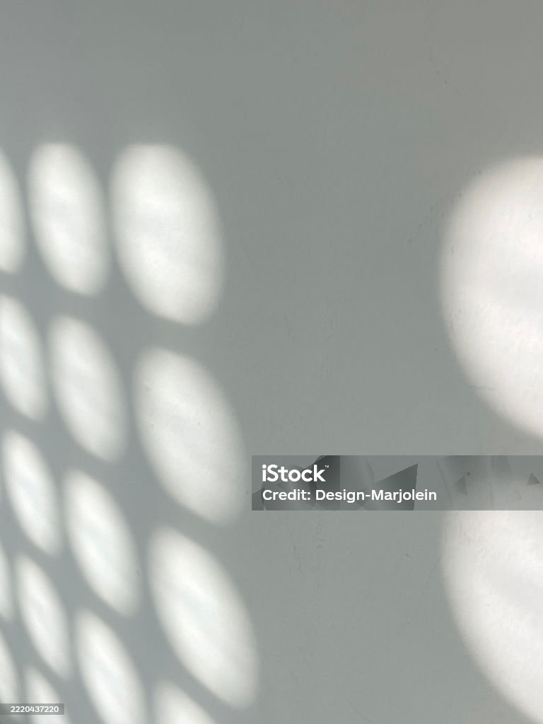 White Shadow Image Vertical Abstract Shadows On White Wall With Soft Light Texture ...