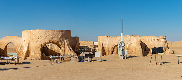Mos Espa, Tunisia - November 13, 2024: A picture of the Star Wars - Mos Espa shooting location in Tunisia.