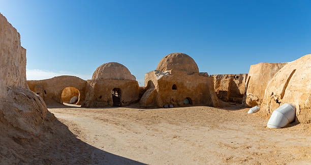 Mos Espa, Tunisia - November 13, 2024: A picture of the Star Wars - Mos Espa shooting location in Tunisia.