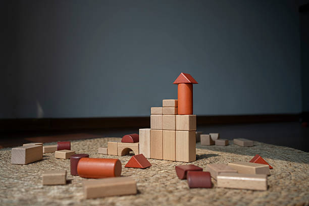 istock Building blocks of data charts on the ground 2220454194