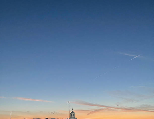 istock Beautiful sky at sunset in Dallas, Texas 2220460229