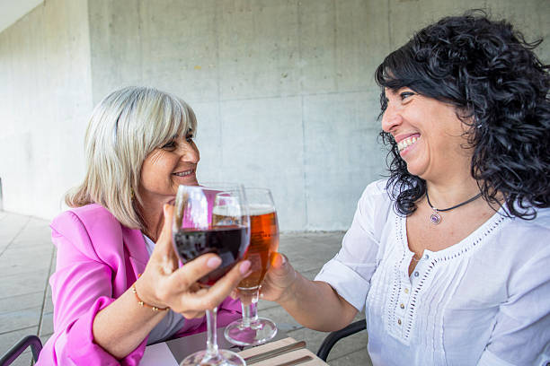 istock Senior LGBT couple eating 2220470339