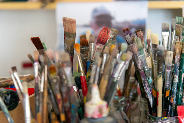istock Tools of the artists trade 2220474831