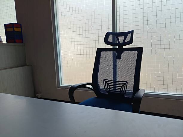 no one is sitting on the office chair