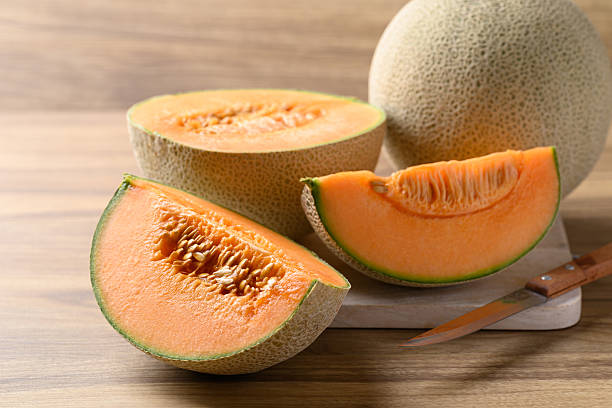 istock Orange melon, Musk melon or Flesh melon 2220479512