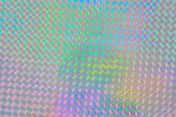istock Holographic rainbow foil iridescent texture abstract hologram background 2220483039
