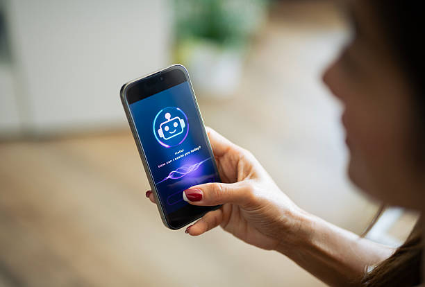 istock Woman using her smartphone to ask AI chatbot questions. 2220484352