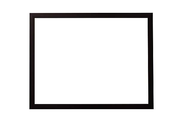istock Wooden frame or Photo frame isolated on white background 2220485636