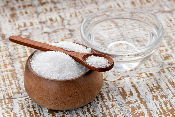 istock Magnesium chloride is an ionic mineral compound, a source of magnesium, found in seawater and brines. 2220486957