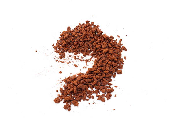 istock Finely ground roasted coffee, coffee powder 2220488496