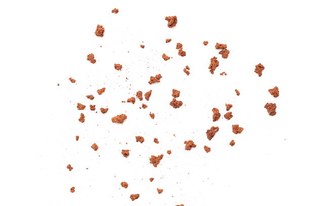 istock Finely ground roasted coffee, coffee powder 2220489090
