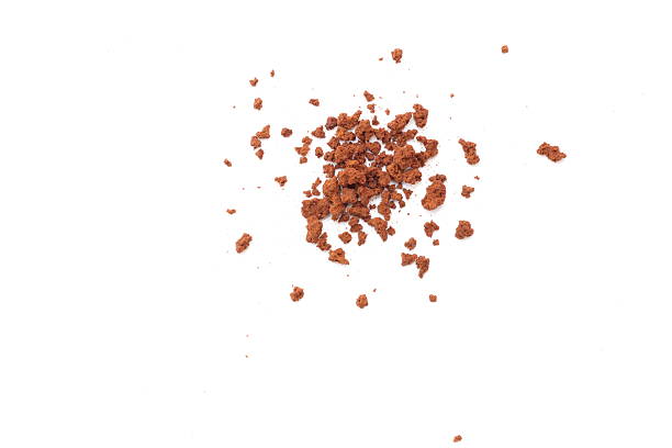 istock Finely ground roasted coffee, coffee powder 2220489100