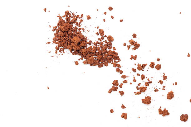 istock Finely ground roasted coffee, coffee powder 2220489109