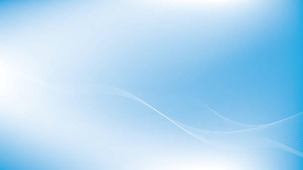 istock Abstract white and blue color, modern design stripes background with curve lines. Vector illustration. 2220495035