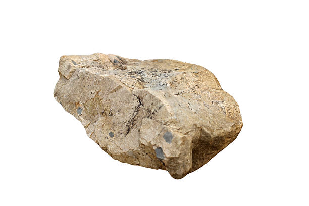 istock Rock isolated on white background with clipping path. 2220496378