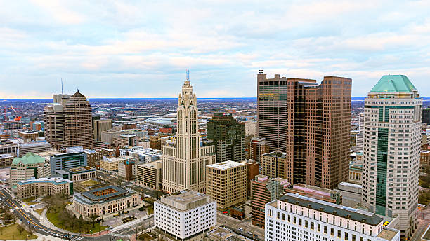 Downtown Columbus Ohio Skyline - Day
