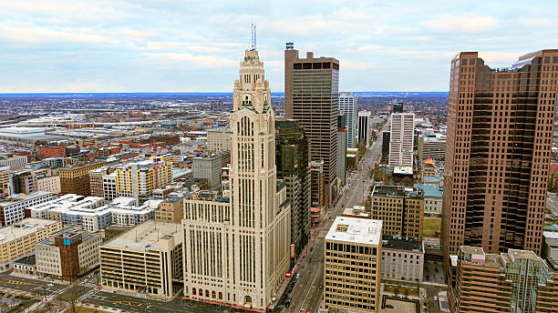 Downtown Columbus Ohio Skyline - Day