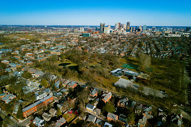 istock Downtown Columbus Ohio Skyline - Day - Wide Shot 2220498608