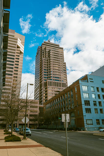 istock Downtown Columbus Ohio Skyline - Street View 2220498675
