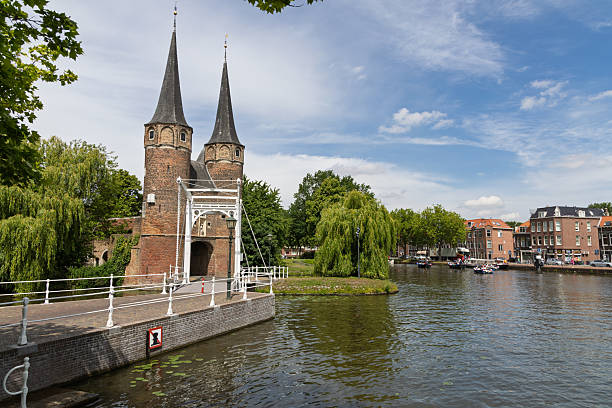 istock The iconic Oostpoort (Eastern Gate) in Delft. 2220502735