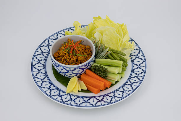 istock Southern Stir-Fried Pork with Yellow Curry Paste, Thai Southern Style Spicy Minced Pork 2220504262