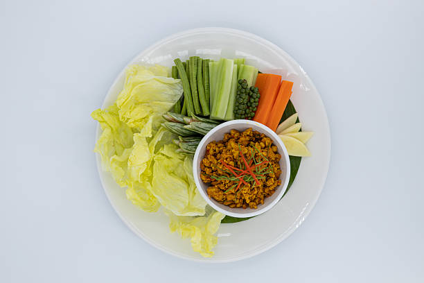 istock Southern Stir-Fried Pork with Yellow Curry Paste, Thai Southern Style Spicy Minced Pork 2220507447