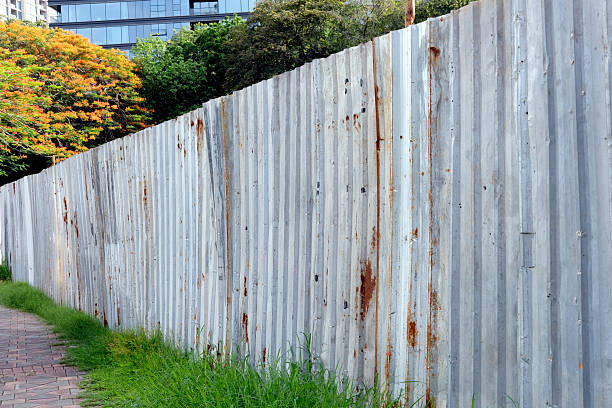 istock metal fence 2220513101