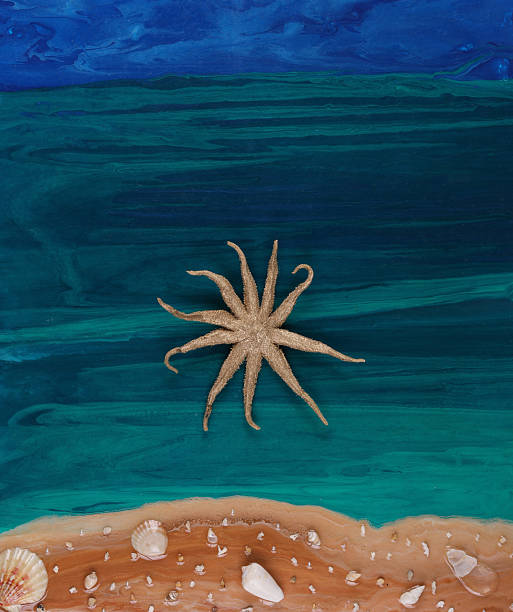 istock octopus toy on sea background 2220523012