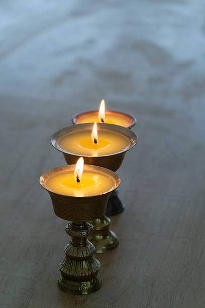 istock Butter lamp in Bhutan 2220547673