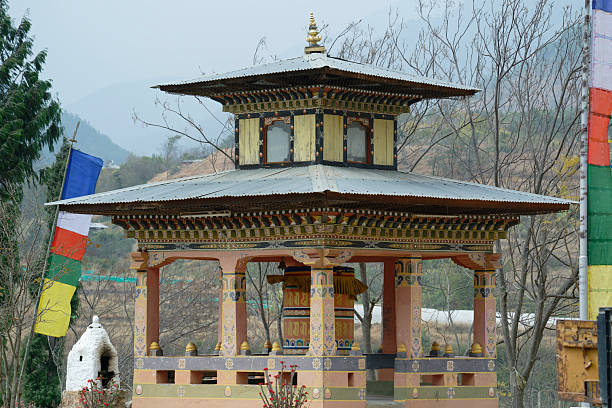 istock Prayer wheel in Bhutan 2220548742
