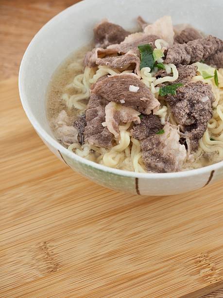 istock Asian food beef ramen, meal 2220559039