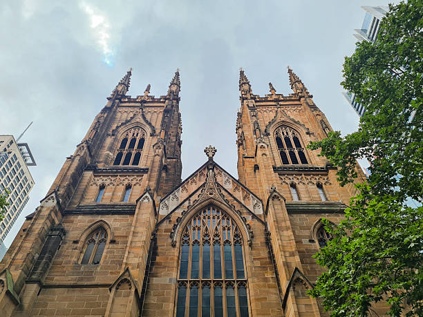 istock Saint Mary's Cathedral In Sydney In Australia 2220563828