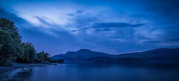 istock Loch Lomond panorama at dusk 2220574376