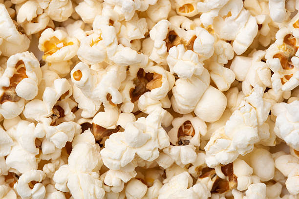 istock Background in the form of salted popcorn 2220577207