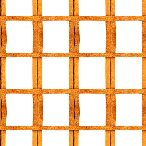 Abstract plastic braided background in close-up