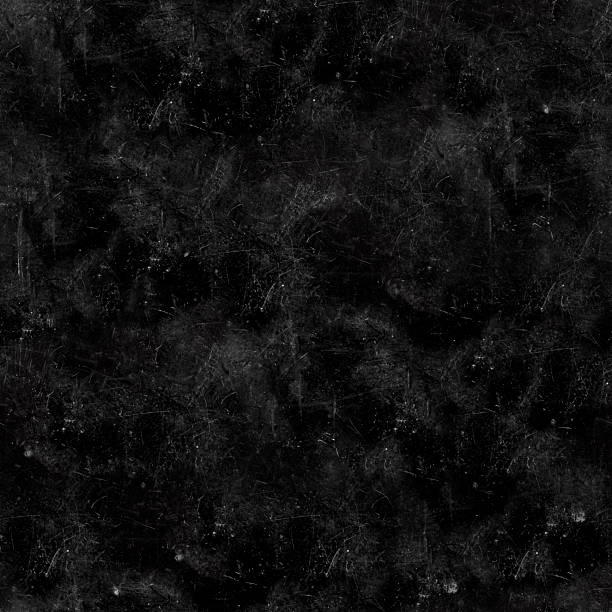 istock Seamless 4k photo texture material of black scratched and worn plastic surface. 2220580097