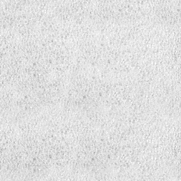 istock Seamless 4k photo texture material of transparent foam wrap surface. 2220580566